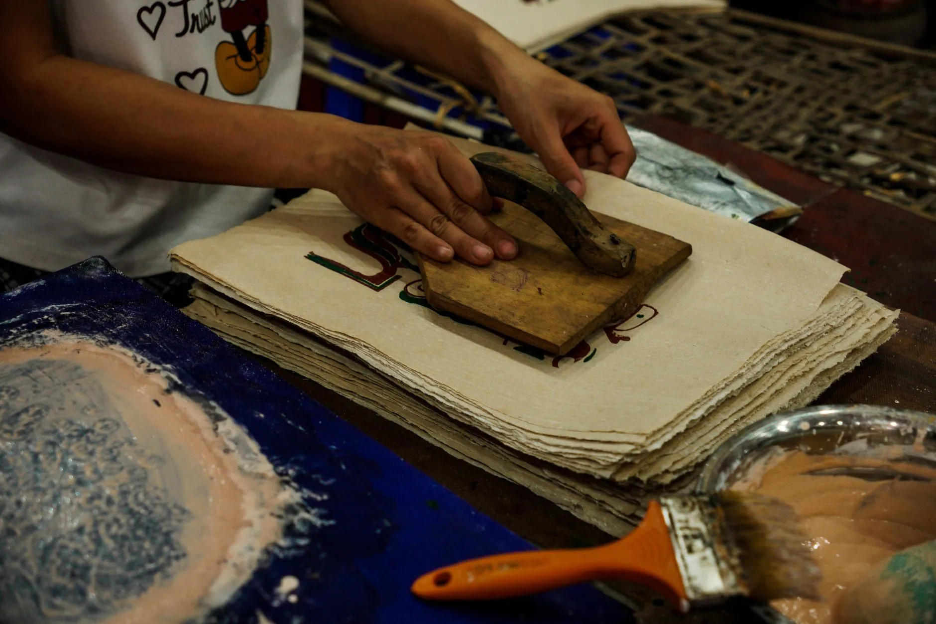 Blue Calico Printing Workshop