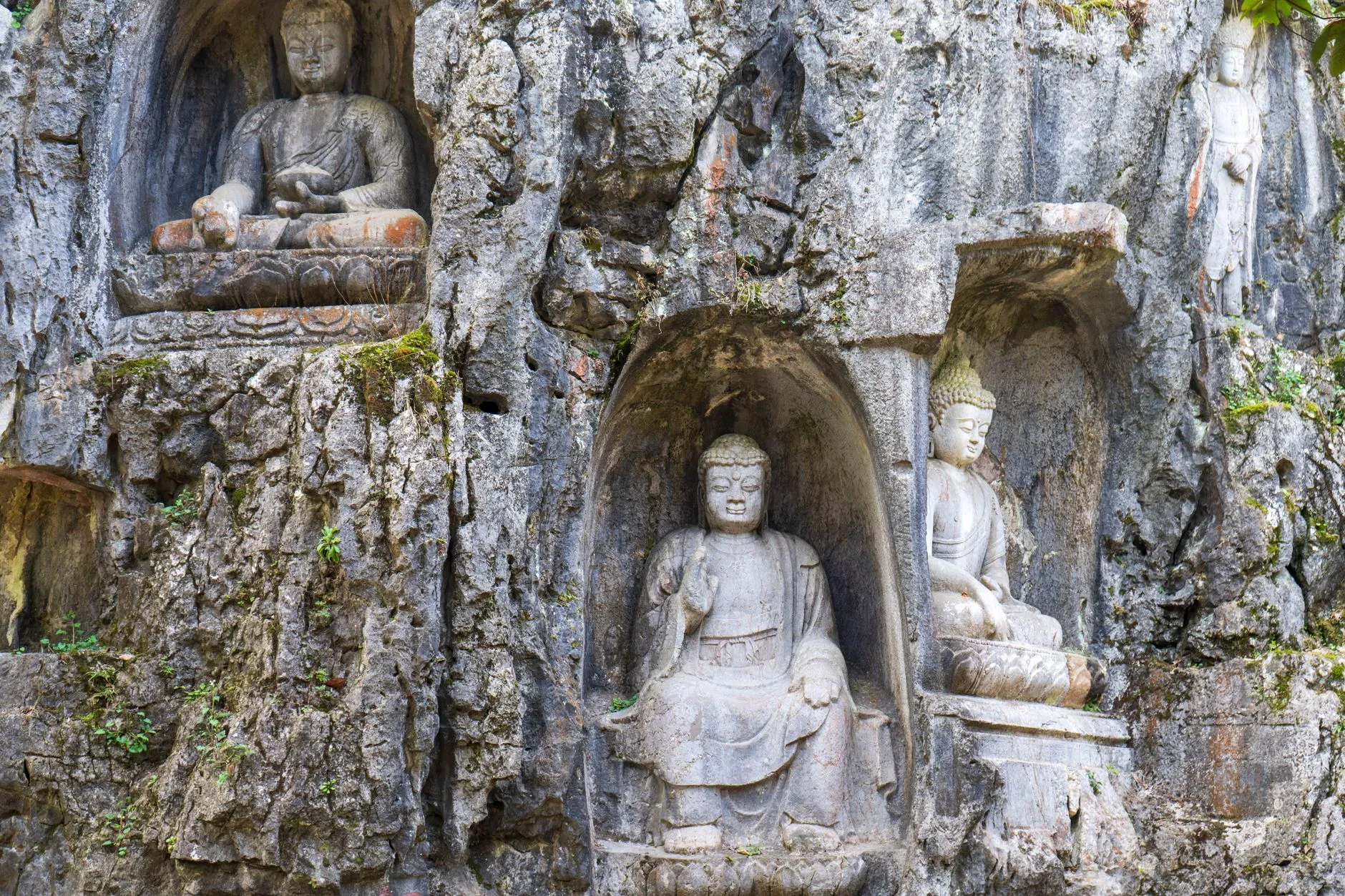 Kongwangshan Buddha Carvings