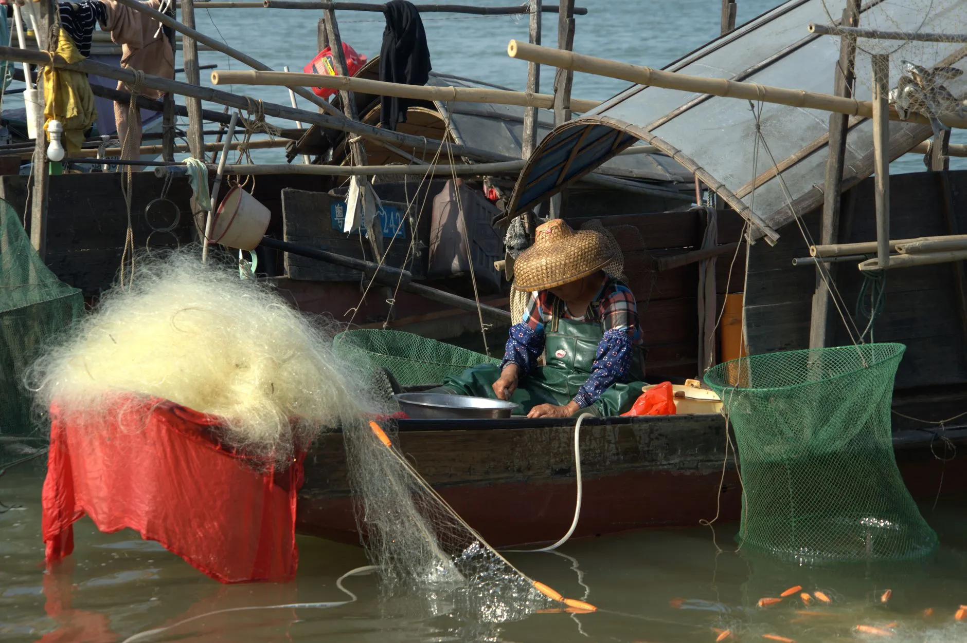 Lancang River Fishing Village